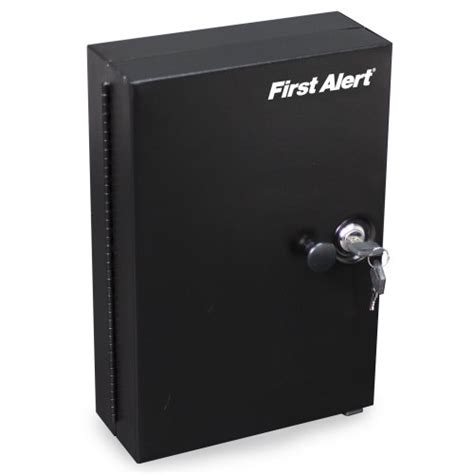 first alert steel wall mount key cabinet|First Alert 3060F Wall Mount Lockable Key Cabinet.